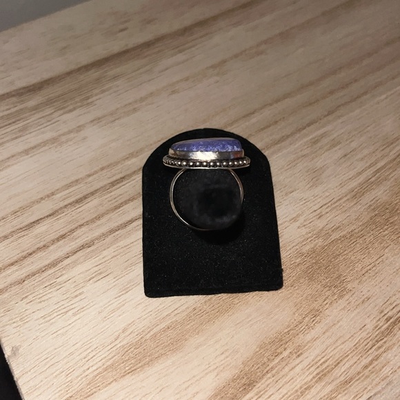 Solar Quartz Genuine 925 Ring, NWT - Picture 3 of 10